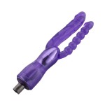 Double Penetration Dildo for Anal & Vaginal Sex with 3XLR Connector Double Penetration Dildo for Anal & Vaginal Sex with 3XLR Connector