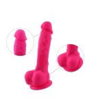 9.1" Silicone Dildo for Hismith Sex Machine with KlicLok Connector, 6.3" Insertable Length,Pink