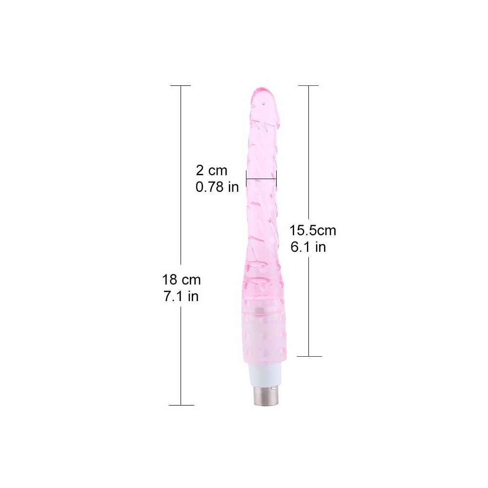 Anal Dildo 18cm Long and 2cm Width, Anal Sex Toys, Anal Accessory for Automatic Sex Machine, Adult Sex Products