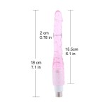 Anal Dildo 18cm Long and 2cm Width Anal Accessory for Automatic Sex Machine Anal Dildo 18cm Long and 2cm Width Anal Accessory for Automatic Sex Machine