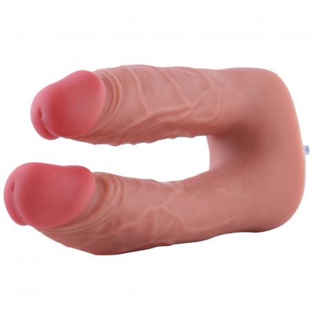 Hismith Lifelike Realistic Double Penetrator Kliclok Dildo 6.5 Inch