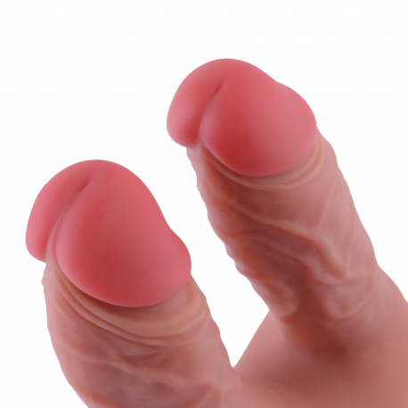 Hismith Lifelike Realistic Double Penetrator Kliclok Dildo 6.5 Inch