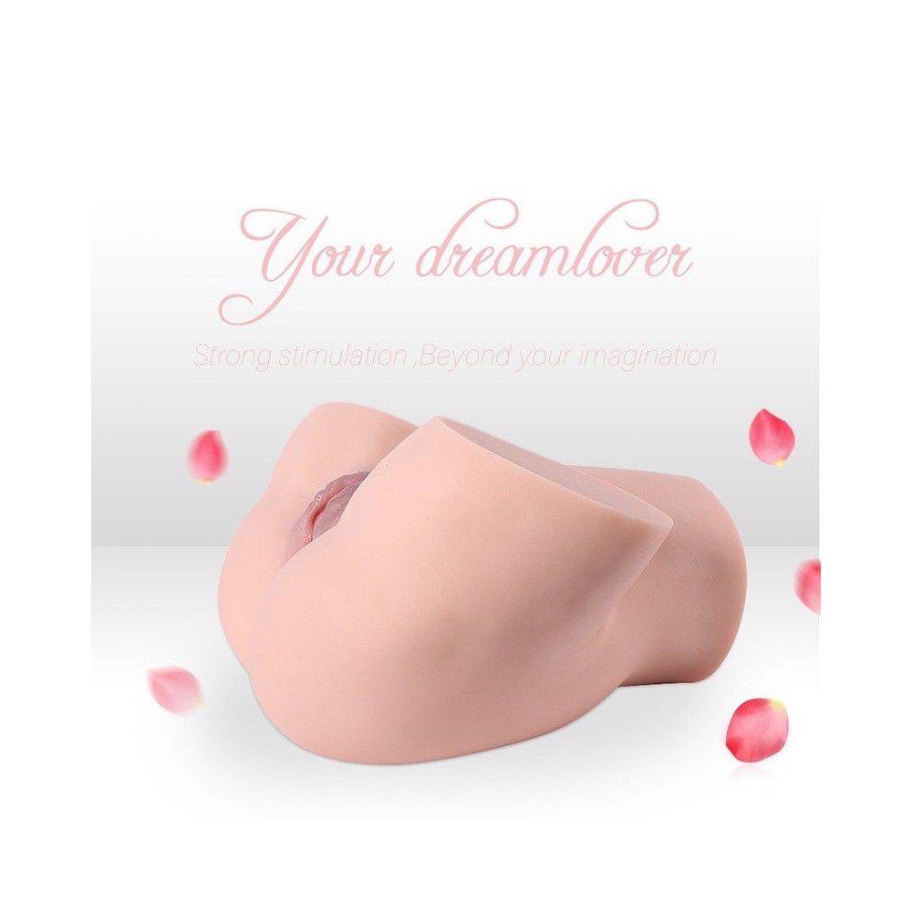 36 lb (15 kg) Dual-Channel Sex Doll,Realistic Vaginal, Male Masturbating,Silicone Sex Doll