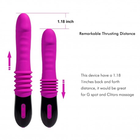 Simulating Automatic Love Machine Gun 5.5-6cm Retractable Telescopic Sex Gun Vibrator