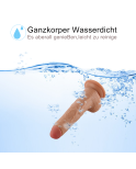 Remote Controlled Vibrating Dildo, Rechargeable Dong Vibrator With Suction Cup - 8.3 inch