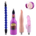 カップル用ベーシックセックスマシンアクセサリー-3XLRコネクタ