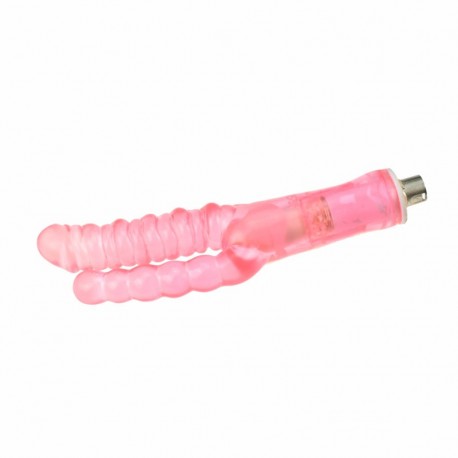 Double Dong Vaginal and Anal Realistic Dildo Masturbator Fpr Sex Machine Accessories