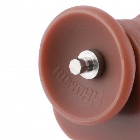 Hismith 8“ FDA Silicone Realistic Dildo for Hismith Premium Sex Machine (Medium) - Coffee