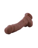 9.1 "Silikon Dildo för Hismith Sex Machine med KlicLok-kontakt, 7,5" infällbar längd. Kaffe 9.1 "Silikon Dildo för Hismith Sex Machine med KlicLok-kontakt, 7,5" infällbar längd. Kaffe