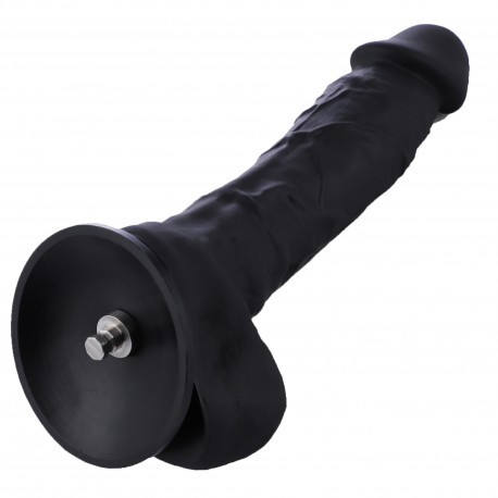 Hismith Sex Attachments, 9 Inches Flexible Dildo, Super High Simulation (Black) Hismith Sex Attachments, 9 Inches Flexible Dildo, Super High Simulation (Black)