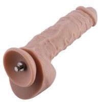 9.8 "Histaithプレミアムセックスマシンのためのシリコーンディルド、安全で毒性のない現実的なディルド