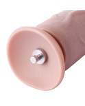 Hismith 10" Huge Dildo for Hismith Sex Machine with KlicLok Connector, 9 " Insertable Length Thick Realistic Cock