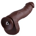 Hismith dildo sex machine with 3 modes for bumping and 10 modes for vibration, pure silicone fucking machine for women