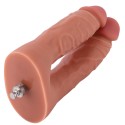 Hismith Lifelike Realistic Double Penetrator Kliclok Dildo 7.4 Inch