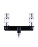 Hismith Sex Machine Attachment, double adaptateur de connecteur rapide pour Premium Sex Love Machine