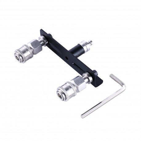 Hismith Sex Machine Attachment, double adaptateur de connecteur rapide pour Premium Sex Love Machine