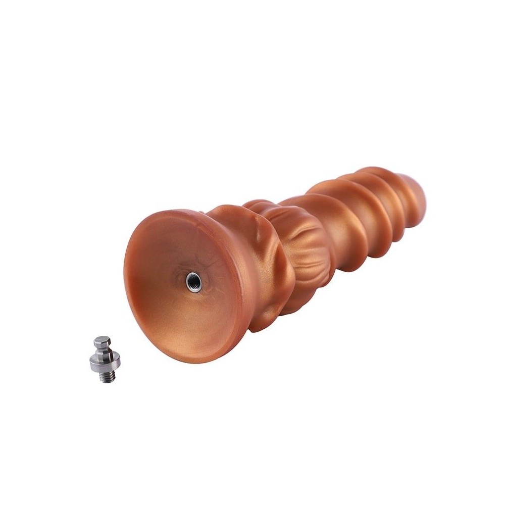 Hismith 8.46" Spiral Grain Silicone Dildo for Hismith Premium Sex Machine