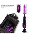 Automatic Remote Thrusting Dildo with 3 Powerful Thrusting Actions 8 Vibration Modes