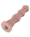 Dildo anale con perline Hismith da 7,08" per macchina premium con sistema KlicLok