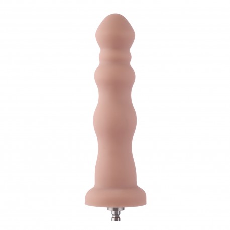 7.1" Beaded Anal Dildo for Hismith Premium Machine with KlicLok System