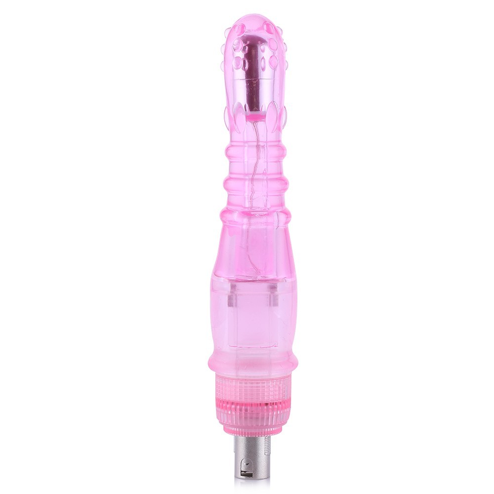 9"(23cm) TPE Vibrating Dildo, G-spot Stimulating Dong for Basic Sex Machines