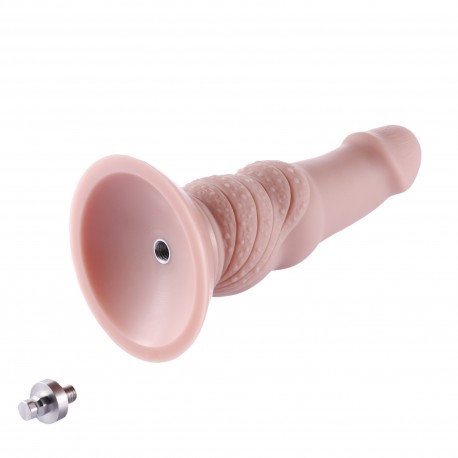 FDA-grade Silicone Dildo for Hismith Premium Sex Machine,Safety Non-toxic Realistic Dildo (5.8", Flesh)
