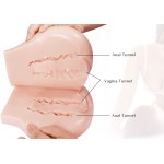 Male Masturbator Life Size Sex Toy, SINLOLI 3D Realistic Spoons Sex Position Pussy Anal Ass Doll for Male Masturbation Male Masturbator Life Size Sex Toy, SINLOLI 3D Realistic Spoons Sex Position Pussy Anal Ass Doll for Male Masturbation