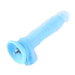 Hismith 9.7" Glow in the Dard Silicone Dildo with Suction Cup & Removable Kliclok