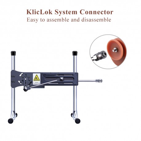 Hismith 10.2" Oblate Silicone Dildo with KlicLok System for Hismith Premium Sex Machine - Amazing Series