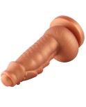 Hismith 8.1 "Silikonowe dildo z płaską ramiączką z systemem KlicLok do Hismith Premium Sex Machine - Monster Series
