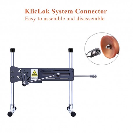 Hismith 8.46" Spiral Grain Silicone Dildo with KlicLok System for Hismith Premium Sex Machine - Monster Series
