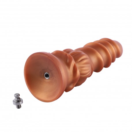 Hismith 8.46" Spiral Grain Silicone Dildo with KlicLok System for Hismith Premium Sex Machine - Monster Series