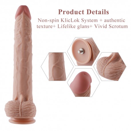 Hismith 26 cm tower shape anal toy with KlicLok system for Hismith Premium Sex Machine
