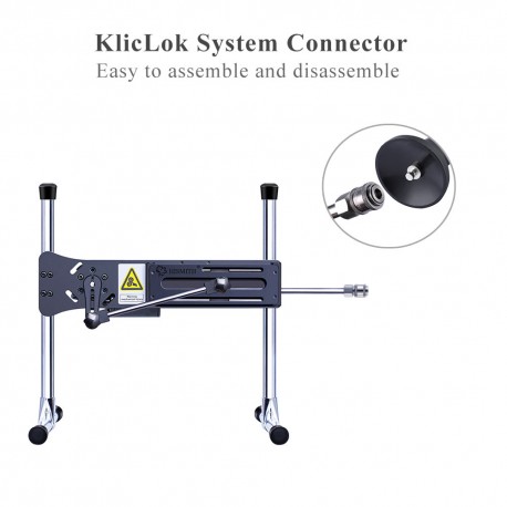 Hismith 7.08" P-Spot Silicone Anal Plug with KlicLok System for Hismith Premium Sex Machine