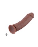 11.1" Slightly Curved Silicone Dildo with KlicLok System for Hismith Premium Sex Machine
