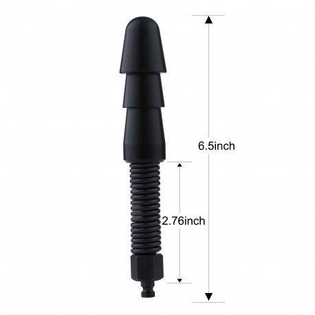 Hismith 6.5” KlicLok System Adapter with Spring for Vac-U-Lock Dildos