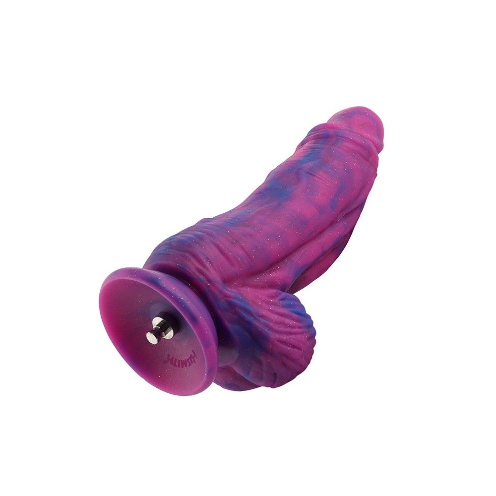 Hismith 9.45'' Slightly Curved Silicone Dildo with KlicLok System