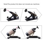 Hismith Suction Cup Adapter for Non-suction Dildos, with 2 Pair Rubber Bands (3XLR Version)