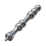 Hismith 8.2" Slim Metal Anal Dildo with Round Beads Hismith 8.2" Slim Metal Anal Dildo with Round Beads