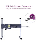 Hismith 8,38 "silikonowy wibrator do seksu Hismith Premium z systemem KlicLok