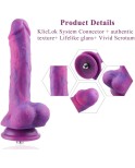 Hismith 12.4" (31.5 cm)' Huge Black Realistic Silicone Dildo with Removable Kliclok Hismith 12.4" (31.5 cm)' Huge Black Realistic Silicone Dildo with Removable Kliclok