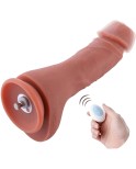 Hismith Sex Attachments, 8,6 inch Double Layered Dildo, Super Hoge Simulatie Silicone Dildo (Vlees)