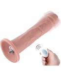 10.2" Slight Curved Vibrating Silicone Dildo for Hismith Sex Machine with KlicLok System - Master Series