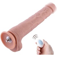 Hismith 11.8" Extra-Length Silicone Dildo for Hismith Sex Machine with KlicLok System