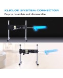 Hismith 9,65 ”Glühdildo, im dunklen Silikon -Dong mit Kliclok -System leuchtet