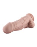Hismith 11.3" Multi-Texturing Thick Silicone Dildo with KlicLok System for Hismith Premium Sex Machine