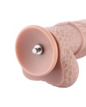 Hismith 11.3" Multi-Texturing Thick Silicone Dildo with KlicLok System for Hismith Premium Sex Machine