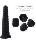 Hismith 10,24 '' tårnformet analleketøy med KlicLok-system for Hismith Premium Sex Machine