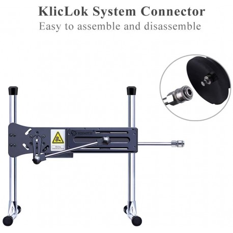 Hismith 10.43'' Bullet Anal toy with KlicLok System for Hismith Premium Sex Machine