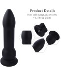 Hismith 10.43 '' Bullet anal jouet avec système kliclok pour Hismith Premium Sex Machine
